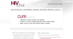 Desktop Screenshot of hivontrial.org